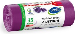 STELLA Worki 35l na śmieci z uszami, zapach lawendy (24 szt.) 023561