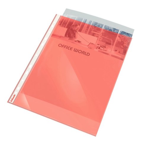 Koszulki_krystaliczne, kolorowe A4 Esselte, czerwony / 55 mic., 10 szt., 47203 Koszulki_krystaliczne, kolorowe A4 Esselte, czerwony / 55 mic., 10 szt., 47203