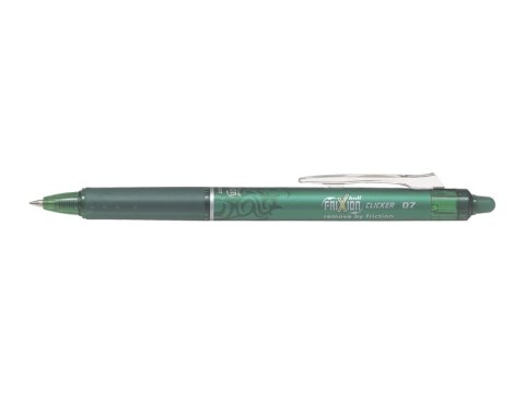 Pióro kulkowe PILOT FRIXION CLICKER zielone PIBLRT-FR7-G Pióro kulkowe PILOT FRIXION CLICKER zielone PIBLRT-FR7-G