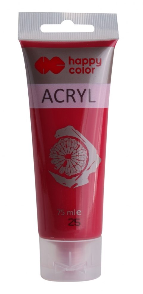 Farba akrylowa 75ml, ciemnoróżowy, Happy Color HA 7370 0075-25 Farba akrylowa 75ml, ciemnoróżowy, Happy Color HA 7370 0075-25