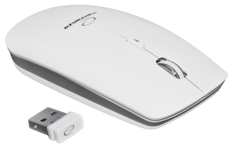 Mysz bezprzewodowa 2.4GHZ optyczna USB SATURN biała EM120W ESPERANZA Mysz bezprzewodowa 2.4GHZ optyczna USB SATURN biała EM120W ESPERANZA