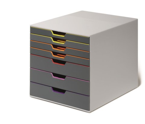 Pojemnik VARICOLOR z 7 szufladkami DURABLE 760727 Pojemnik VARICOLOR z 7 szufladkami DURABLE 760727