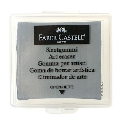 Gumka artystyczna chlebowa szara w etui 127220 FABER-CASTELL