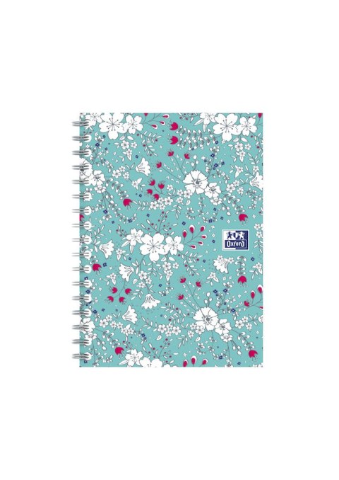 Kołonotatnik A6 50 kartek kratka Floral Oxford 400094826 Kołonotatnik A6 50 kartek kratka Floral Oxford 400094826