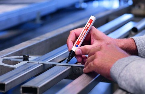 Marker lak.2-4mm 750 żółty EDDING końcówka okrągła Marker lak.2-4mm 750 żółty EDDING końcówka okrągła