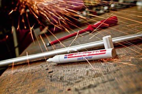Marker lak.2-4mm 750 żółty EDDING końcówka okrągła Marker lak.2-4mm 750 żółty EDDING końcówka okrągła
