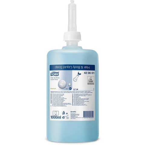 Mydło w płynie TORK 1l 420601 Mydło w płynie TORK 1l 420601