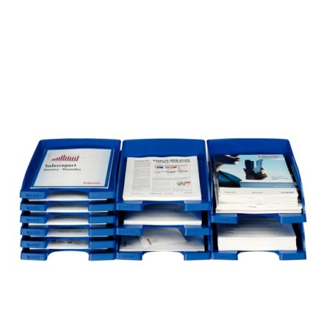 Półka na dokumenty LEITZ JUMBO PLUS czarna 52330095 Półka na dokumenty LEITZ JUMBO PLUS czarna 52330095