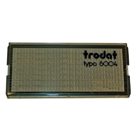 Zestaw czcionek 4mm 6004 POL TRODAT 3mm 6003 (X) Zestaw czcionek 4mm 6004 POL TRODAT 3mm 6003 (X)