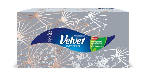 Chusteczki VELVET ART mix (120sztuk) 3 warstwy VELVET Chusteczki VELVET ART mix (120sztuk) 3 warstwy VELVET