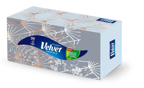 Chusteczki VELVET ART mix (120sztuk) 3 warstwy VELVET Chusteczki VELVET ART mix (120sztuk) 3 warstwy VELVET