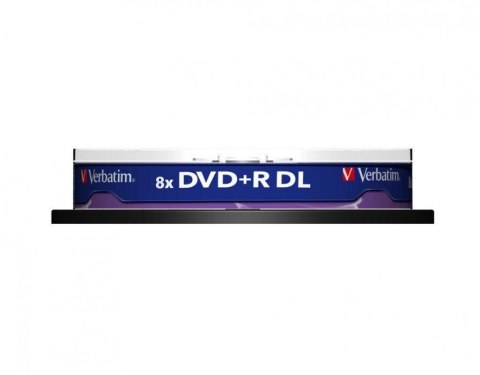 Płyta DVD+R VERBATIM DL CAKE (10) DoubleLayer 8.5GB x8 MattSil 43666 Płyta DVD+R VERBATIM DL CAKE (10) DoubleLayer 8.5GB x8 MattSil 43666