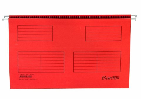 Teczka zawieszana STANDARD czerwona BANTEX 100331435 Teczka zawieszana STANDARD czerwona BANTEX 100331435