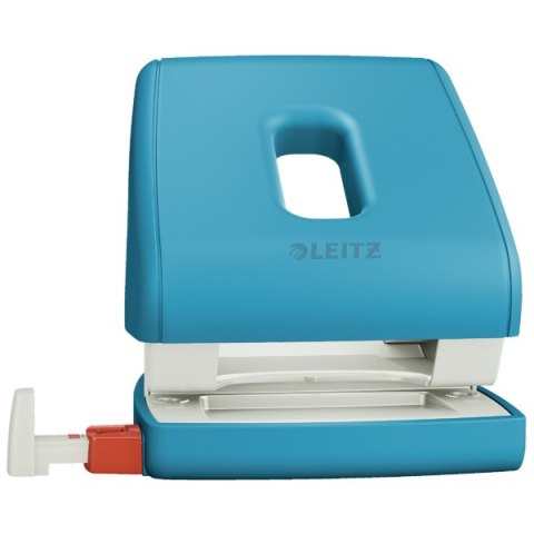 Dziurkacz Leitz Cosy, niebieski, 30 kartek, 10 lat gwarancji 50040061 Dziurkacz Leitz Cosy, niebieski, 30 kartek, 10 lat gwarancji 50040061