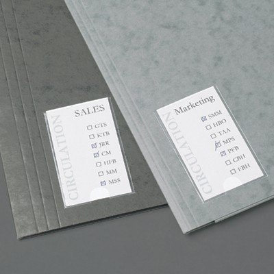 Samoprzylepne kieszenie na etykiety 3L 35x75mm 10320 (12 sztuk) Samoprzylepne kieszenie na etykiety 3L 35x75mm 10320 (12 sztuk)