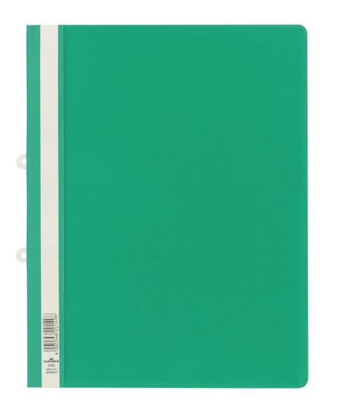 Skoroszyt A4 z PVC, z możliwością wpięcia do segregatora Zielony 258005 DURABLE Skoroszyt A4 z PVC, z możliwością wpięcia do segregatora Zielony 258005 DURABLE
