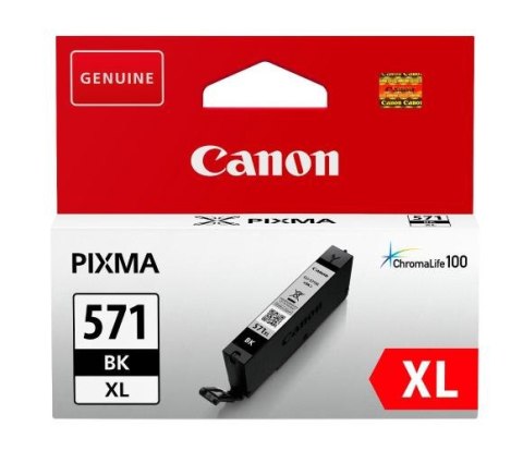 Tusz CANON (CLI-571BKXL) czarny 895str 0331C001 Tusz CANON (CLI-571BKXL) czarny 895str 0331C001