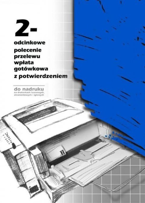 F-111-2 2-odcinkowe polecenie przelewu MICHALCZYK&PROKOP A4 100 kartek F-111-2 2-odcinkowe polecenie przelewu MICHALCZYK&PROKOP A4 100 kartek