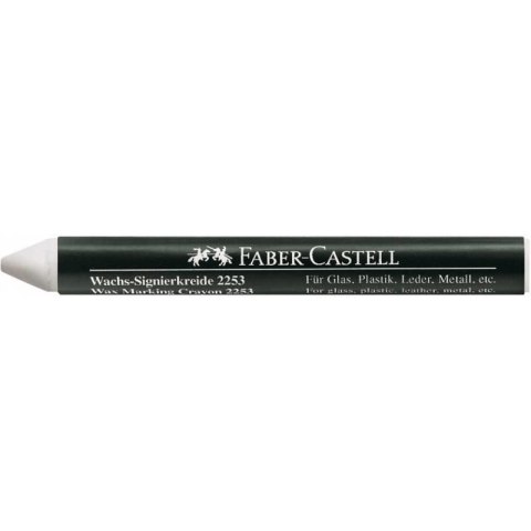 Kredka do znakowania biała 2253-W, FABER CASTELL 122201 Kredka do znakowania biała 2253-W, FABER CASTELL 122201