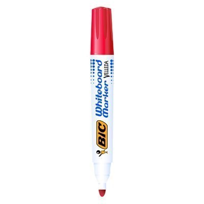 Marker suchościeralny BIC Velleda ECOlutions 1701 czerwony, 904939 Marker suchościeralny BIC Velleda ECOlutions 1701 czerwony, 904939