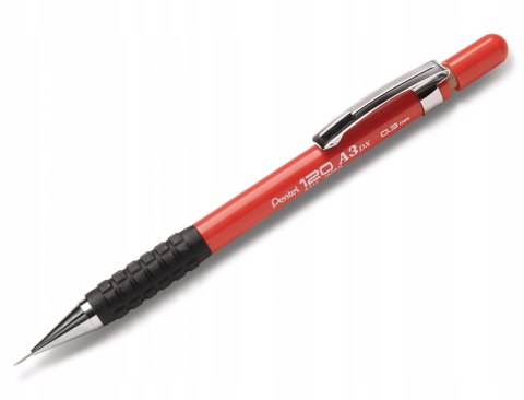 Ołówek automatyczny 0,3mm A313-B czerwony PENTEL Ołówek automatyczny 0,3mm A313-B czerwony PENTEL