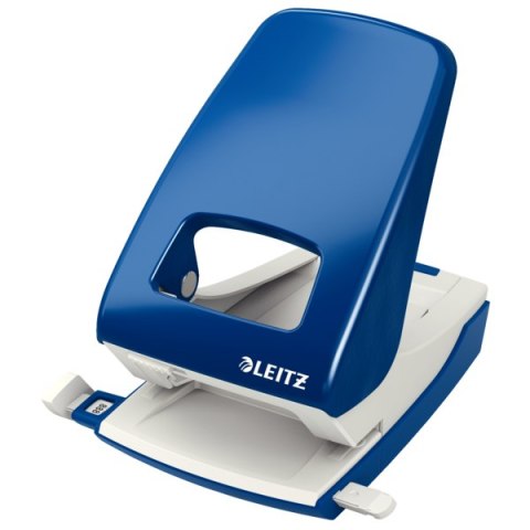 Dziurkacz 5138 LEITZ niebieski 40 kartek duży metalowy 51380035 Dziurkacz 5138 LEITZ niebieski 40 kartek duży metalowy 51380035