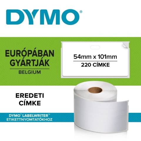 Identyfikator transportowy imienny - 101 x 54 mm, biały DYMO S0722430 Identyfikator transportowy imienny - 101 x 54 mm, biały DYMO S0722430