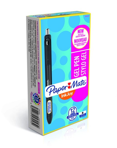 Pióro żelowe INKJOY GEL 0.7mm czarny 1957053 PAPER MATE Pióro żelowe INKJOY GEL 0.7mm czarny 1957053 PAPER MATE