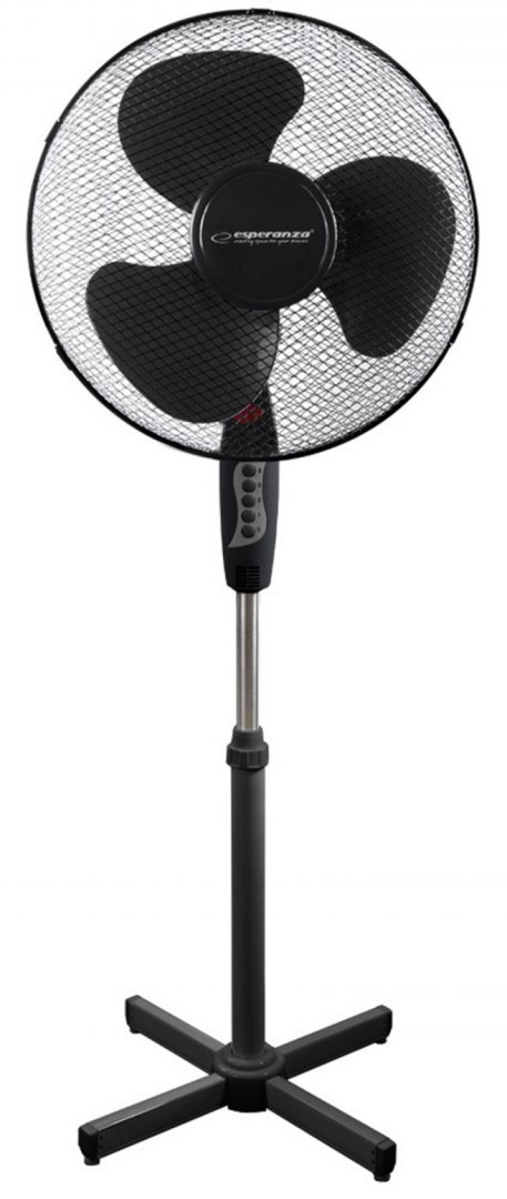 Wentylator stojący ESPERANZA czarny EHF001KK HURRICANE Wentylator stojący ESPERANZA czarny EHF001KK HURRICANE