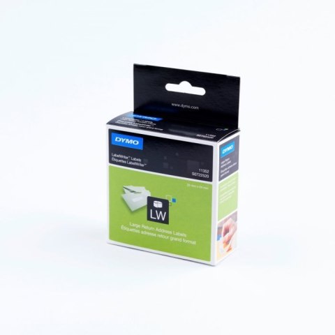 Etykieta DYMO na adres zwrotny - 25 x 54 mm, biały S0722520 Etykieta DYMO na adres zwrotny - 25 x 54 mm, biały S0722520