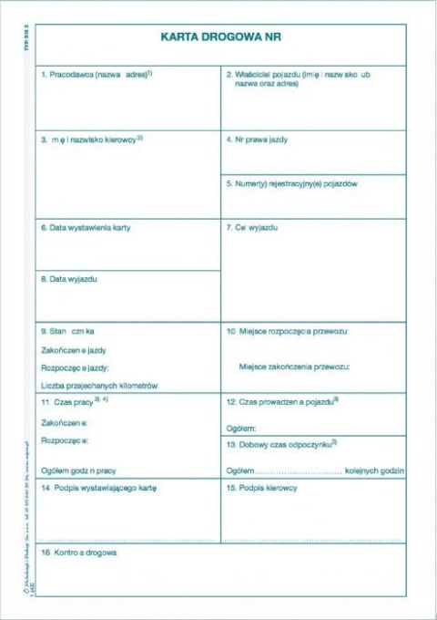 815-3N Karta drogowa A5 Numeryczna 815-3N Karta drogowa A5 Numeryczna