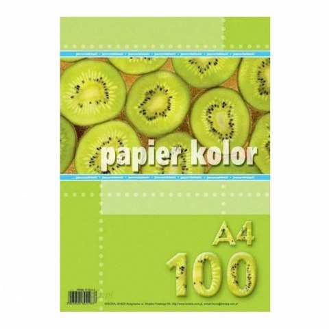 Papier xero A4 niebieski (100 arkuszy) KRESKA Papier xero A4 niebieski (100 arkuszy) KRESKA