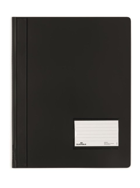 Skoroszyt DURALUX przezroczysty czarny DURABLE 268001 Skoroszyt DURALUX przezroczysty czarny DURABLE 268001