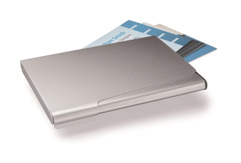 Wizytownik metalowy srebrny BISINESS CARD BOX 241523 90x55mm DURABLE Wizytownik metalowy srebrny BISINESS CARD BOX 241523 90x55mm DURABLE