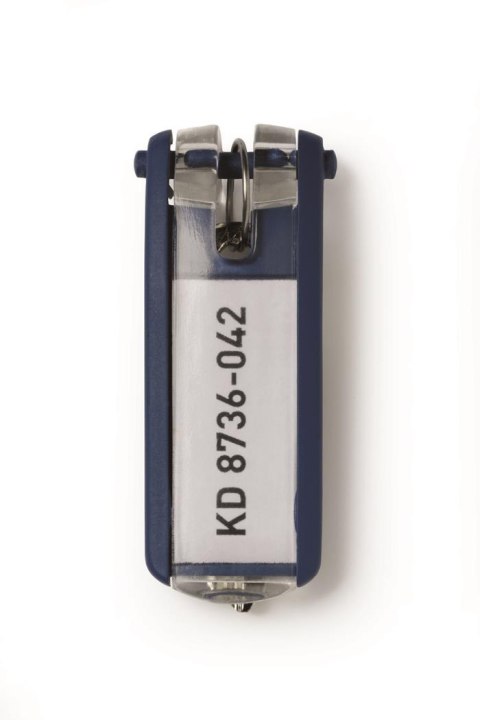 Zawieszki do kluczy KEY CLIP (6szt.) granatowe DURABLE 1957-07 Zawieszki do kluczy KEY CLIP (6szt.) granatowe DURABLE 1957-07