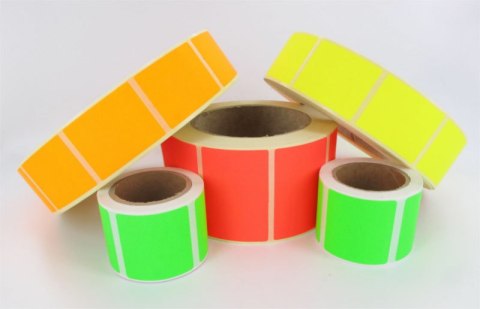 Etykieta rola DOTTS 60x40 (4 rolek) termiczna pomarańczowa nawój 1000szt. Etykieta rola DOTTS 60x40 (4 rolek) termiczna pomarańczowa nawój 1000szt.
