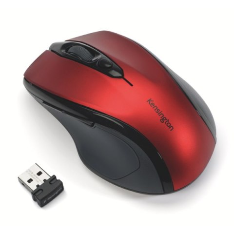 Mysz bezprzewodowa KENSINGTON Pro Fit czerwona K72422WW Mysz bezprzewodowa KENSINGTON Pro Fit czerwona K72422WW