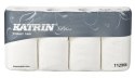 Papier toaletowy, małe rolki KATRIN PLUS Toilet 160, 2W, 112966, opakowanie: 8 rolek