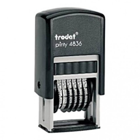 Numerator TRODAT 4836 6/3.8mm Numerator TRODAT 4836 6/3.8mm