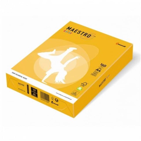 Papier A4 160g złotożółty 250a SY40 MAESTRO COLOR Papier A4 160g złotożółty 250a SY40 MAESTRO COLOR