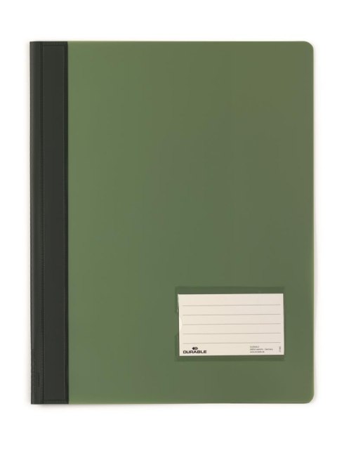 Skoroszyt DURALUX przezroczysty zielony DURABLE 268005 Skoroszyt DURALUX przezroczysty zielony DURABLE 268005