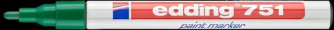 Marker lakierowy 1-2mm 751 zielony EDDING końcówka okrągła Marker lakierowy 1-2mm 751 zielony EDDING końcówka okrągła