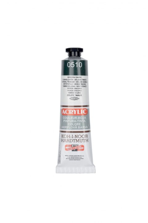 Farba ACRILIC 40ml ciemnoziel. 162720 KOH-I-NOR Farba ACRILIC 40ml ciemnoziel. 162720 KOH-I-NOR