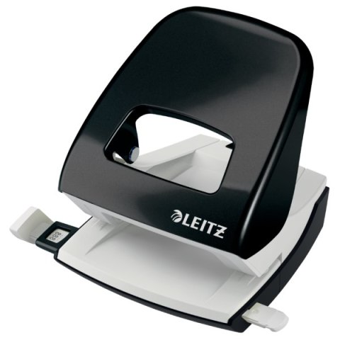Dziurkacz duży metalowy Leitz, czarny, 10 lat gwarancji, 30 kartek 50081095 Dziurkacz duży metalowy Leitz, czarny, 10 lat gwarancji, 30 kartek 50081095