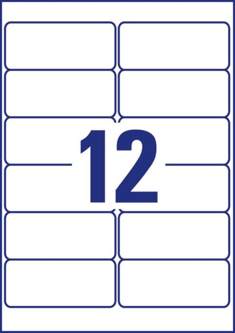 Etykiety adresowe L4772-25 99,1 x 42,3 25 ark przezroczyste, Avery Zweckform Etykiety adresowe L4772-25 99,1 x 42,3 25 ark przezroczyste, Avery Zweckform