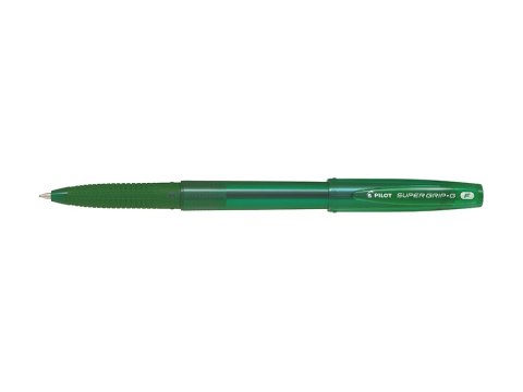 Długopis olejowy ze skuwką PILOT SUPER GRIP zielony BPS-GG-F-G