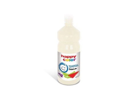 Farba tempera Premium 1000ml, biały, Happy Color HA 3310 1000-0 Farba tempera Premium 1000ml, biały, Happy Color HA 3310 1000-0