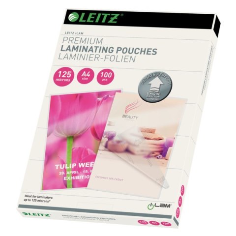 Folia do laminacji Leitz UDT A4 125 mic. , 100 szt., 74810000 Folia do laminacji Leitz UDT A4 125 mic. , 100 szt., 74810000
