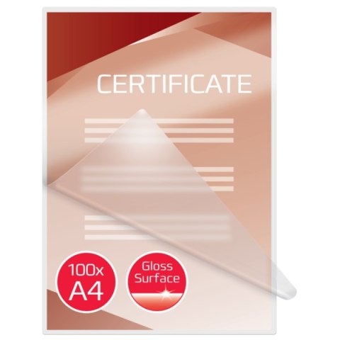 Folie do laminacji GBC Document, A4, 100 mic. , 100 szt. 3740306 Folie do laminacji GBC Document, A4, 100 mic. , 100 szt. 3740306