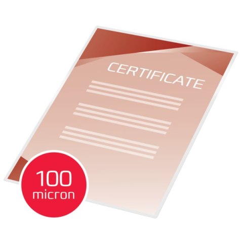Folie do laminacji GBC Document, A4, 100 mic. , 100 szt. 3740306 Folie do laminacji GBC Document, A4, 100 mic. , 100 szt. 3740306